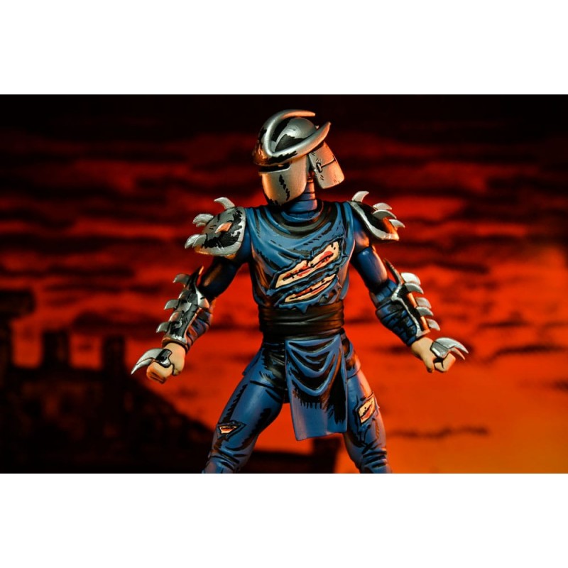 Figurine Battle Damaged Shredder Tortues Ninja Mirage Comics