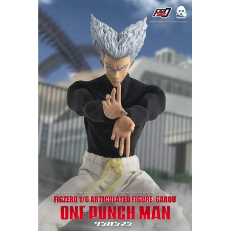 Figurine Articulee 1 6 Garou 30 Cm One Punch Man Threezero