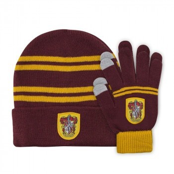 Harry Potter - Set bonnet & gants enfant Gryffondor