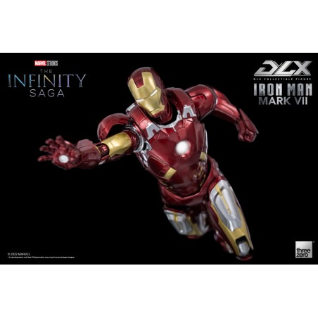 Figurine 1/12 DLX Iron Man Mark 3 - Threezero - Infinity Saga - FunkyShop