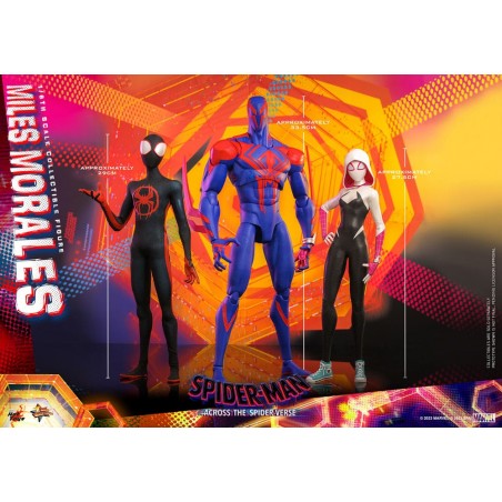 Spiderman Figurine Miles Morales Into The Spider verse articulée avec  Accessoire