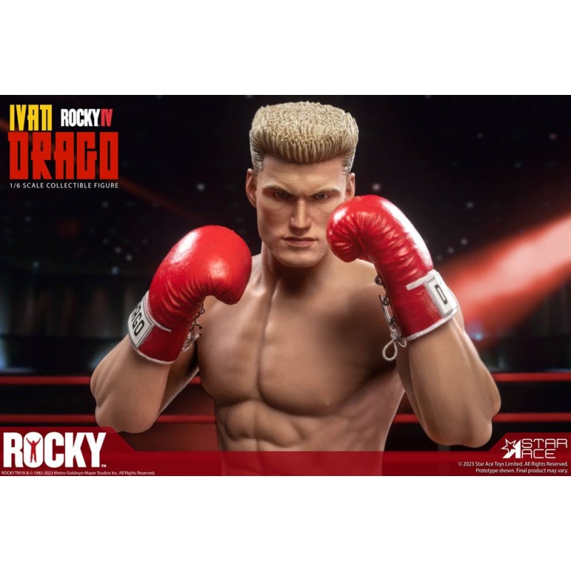 Figurine 1/6 Ivan Drago 32 cm - Rocky IV - Funkyshop