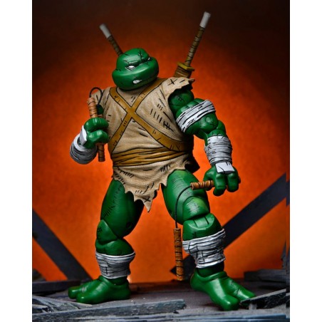 Michelangelo figurine Ultimate Les Tortues Ninja TMNT Super7 18 cm