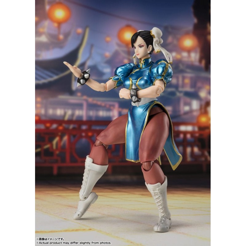 Figurine S.H. Figuarts Chun-Li (Outfit 2) - Street Fighter