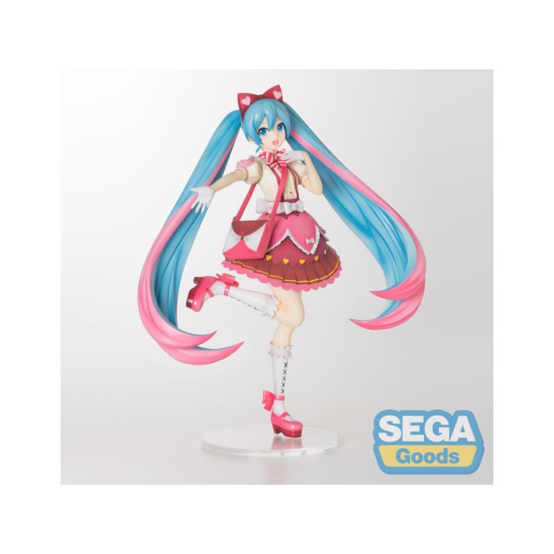 Figurine Vocaloid Super Premium Miku Hatsune (Ribbon x Heart)