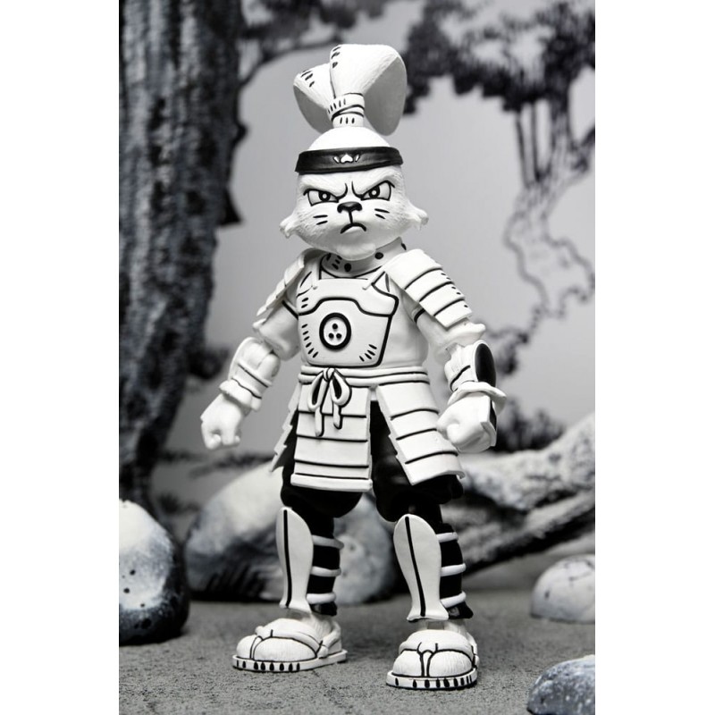 Action Figure Samurai Usagi Yojimbo Black & White - Usagi Yojimbo