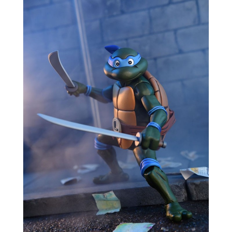 Action Figure Ultimate Leonardo VHS - Tortues Ninja (Cartoon)