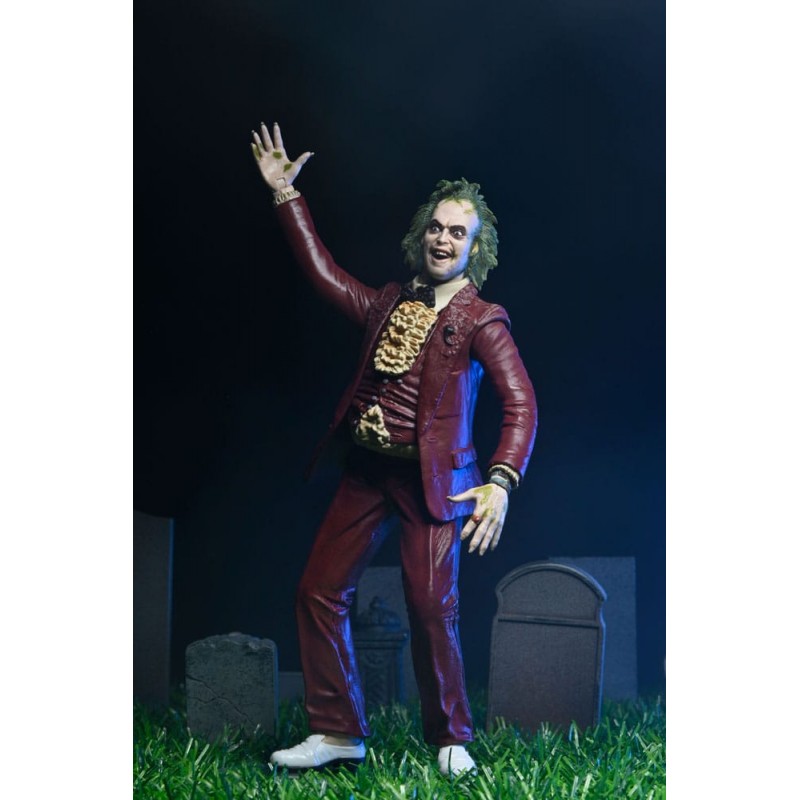 Action Figure Beetlejuice Red Tuxedo - Beetlejuice 1988