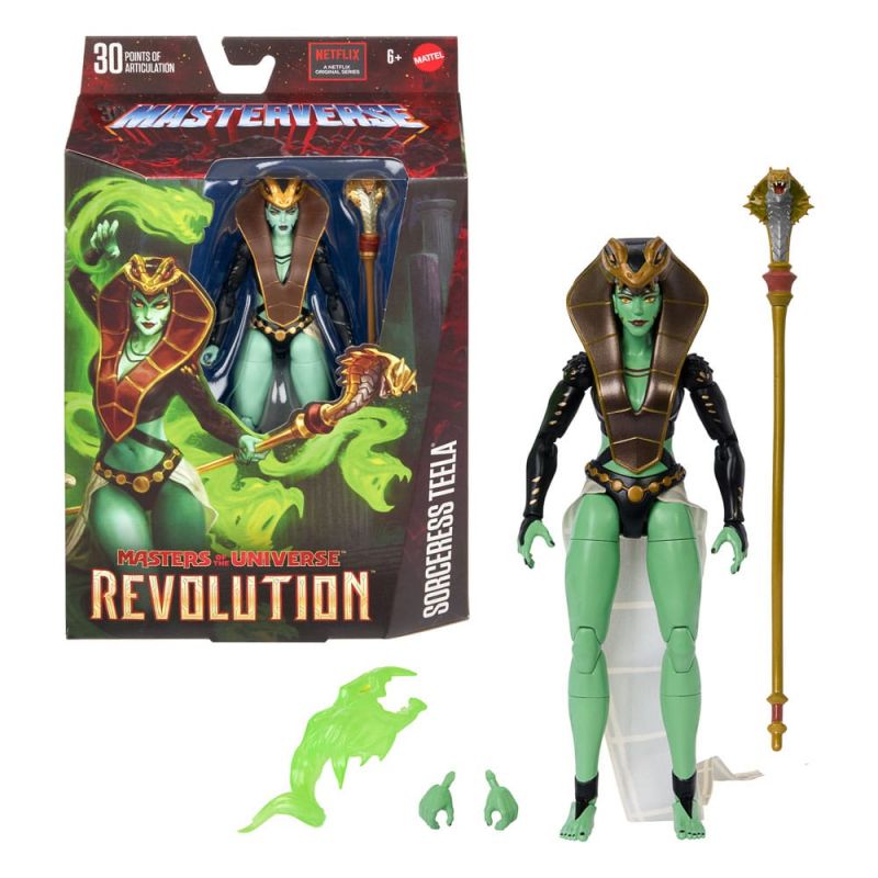 Figura Hechicera de Serpiente - Masters of the Universe: Revolution Masterverse