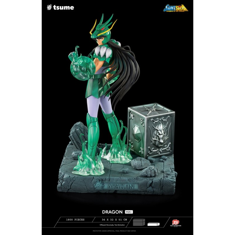 Statue Dragon HQS+ by Tsume - Saint Seiya