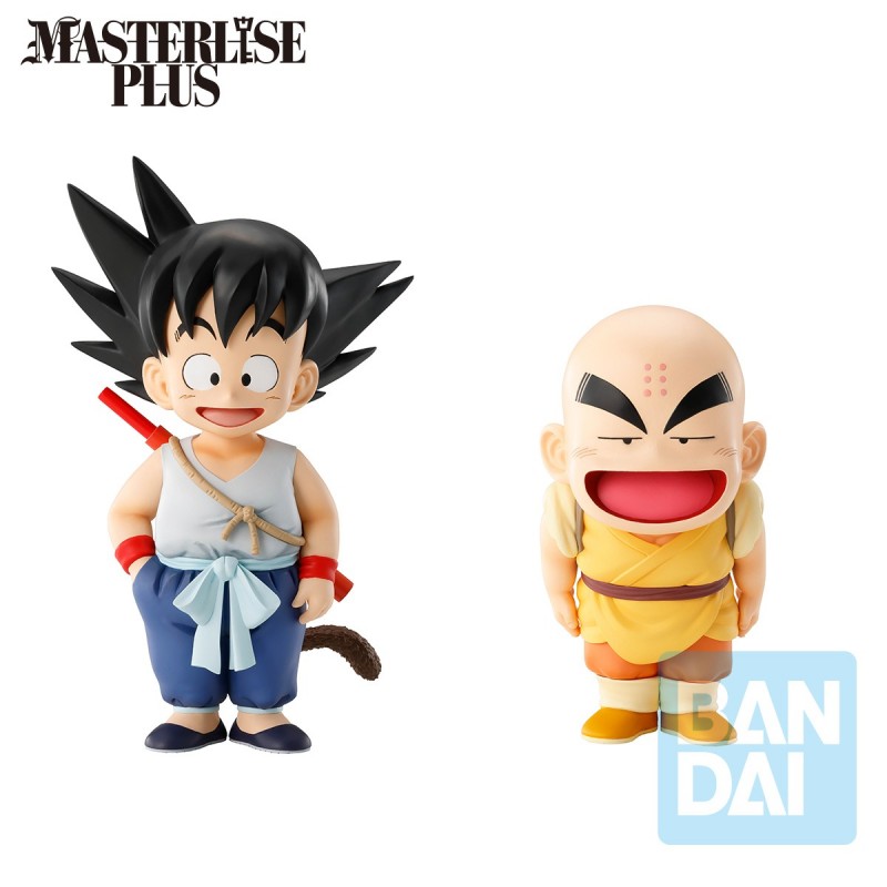 Figurines Ichibansho Son Goku & Krilin - Son Goku Training Section - Dragon Ball