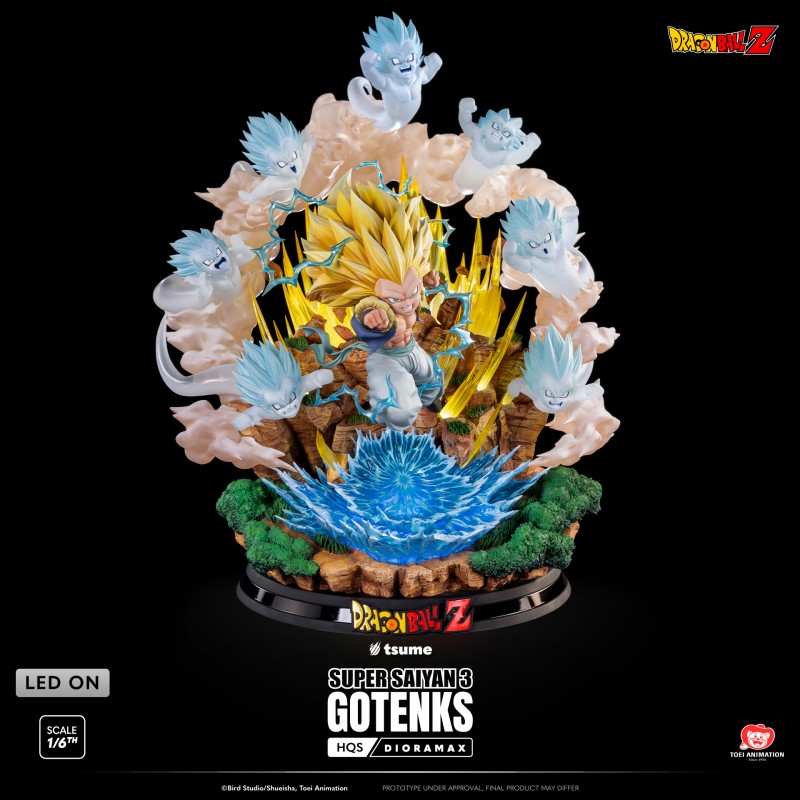 Statue Super Saiyan 3 Gotenks HQS Dioramax by Tsume - Dragon Ball Z