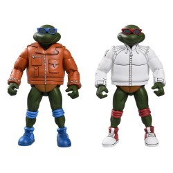 Pack 2 figurines Punk Leo and Punk Raph - Tortues Ninja (Cartoon)