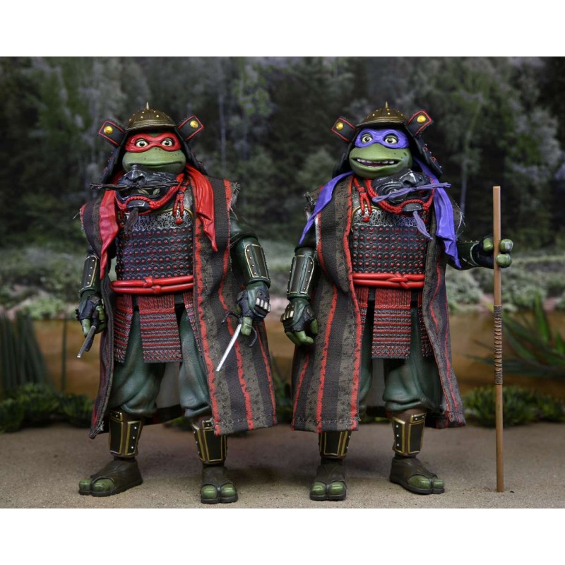 Pack 2 figurines Donatello & Raphael - Tortues Ninja 3